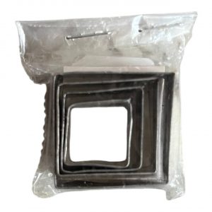 CORTADOR NACIONAL CUADRADO MINIX4 3X3CM
