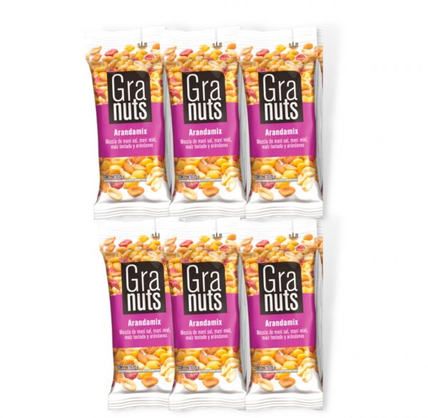 MIX FRUTOS SECOS TIRAS X6 UNID