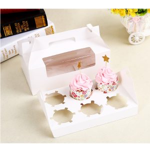 CAJA CUPCAKE X6 LONCHERA X10.