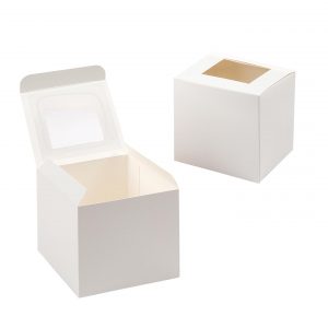 CAJA CUPCAKE X1 BLANCOX10.