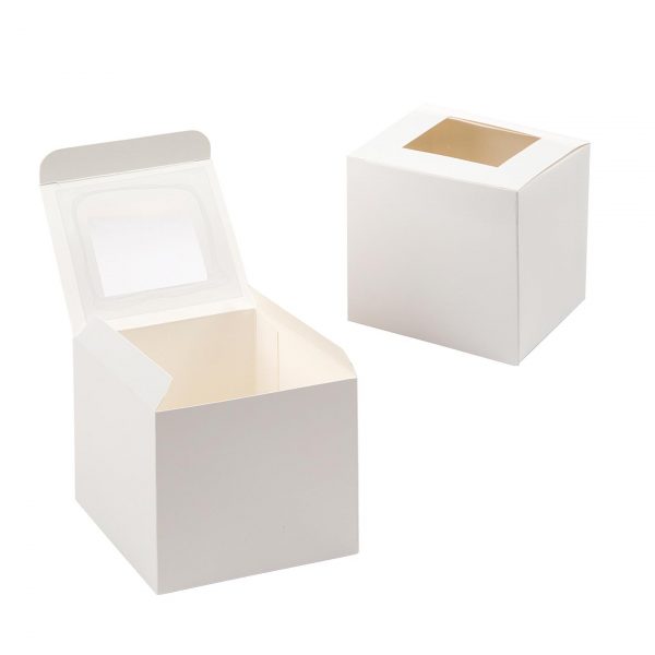 CAJA CUPCAKE X1 BLANCOX10.