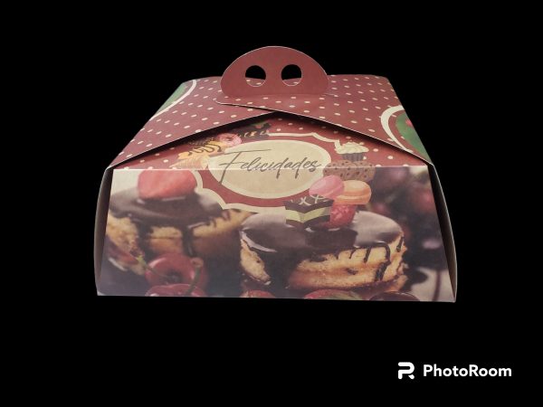 CAJA TORTA LONCHERA 31X12 IMPRESA