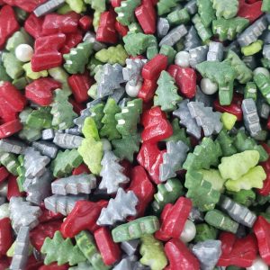 GRAGEA BOTAS DE PAPA NOEL Y ARBOLES 50GR