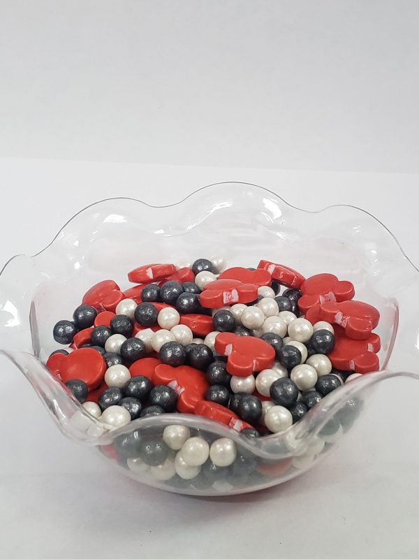 GRAGEA MIX MICKEY ROJO  BLAN/NEGR 250GR
