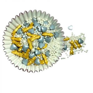 GRAGEA MIX CORAZON PLA Y FLECHA 50G