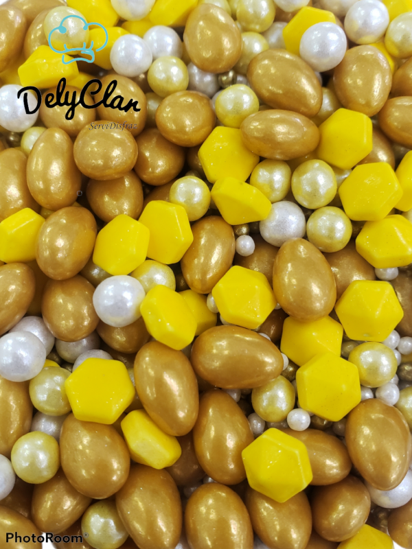 GRAGEA MIX HUEVO DORADO Y DIAMANTE AMA250G