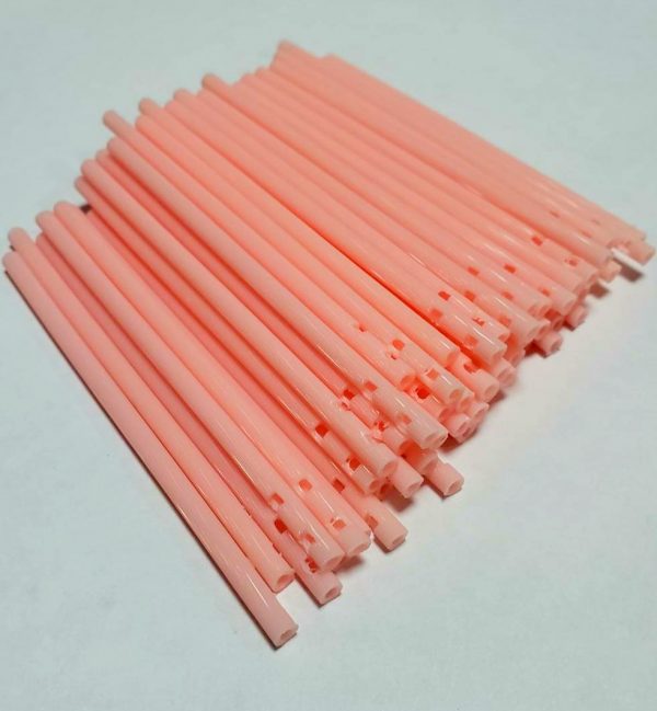 PALOS DE CHUP. GR ROSADO PASTEL15CM