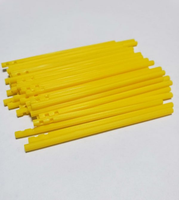 PALOS DE CHUPETE AMARILLO 9CM
