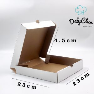 CAJA BOCADITO/PIZZA 23X23X4.5CM