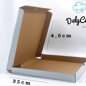 CAJA BOCADITO/PIZZA 35X35X4.5CM