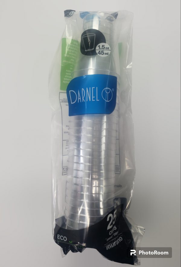 VASO COPA DE CISTAL 1,5ONZ X 25