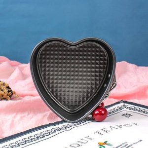 MOLDE DESMOLDABLE CORAZON 14X14X5CM
