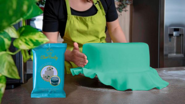FONDANT VERDE TURQUESA 500 GRS