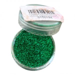DIAMANTINA ESCARCHA VERDE AMERICANA 250GR