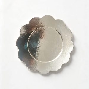 BASE PLATEADA 10CM PQ X100 CARTON