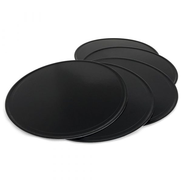 BASE NEGRA 10CM REDONDA PQX100.
