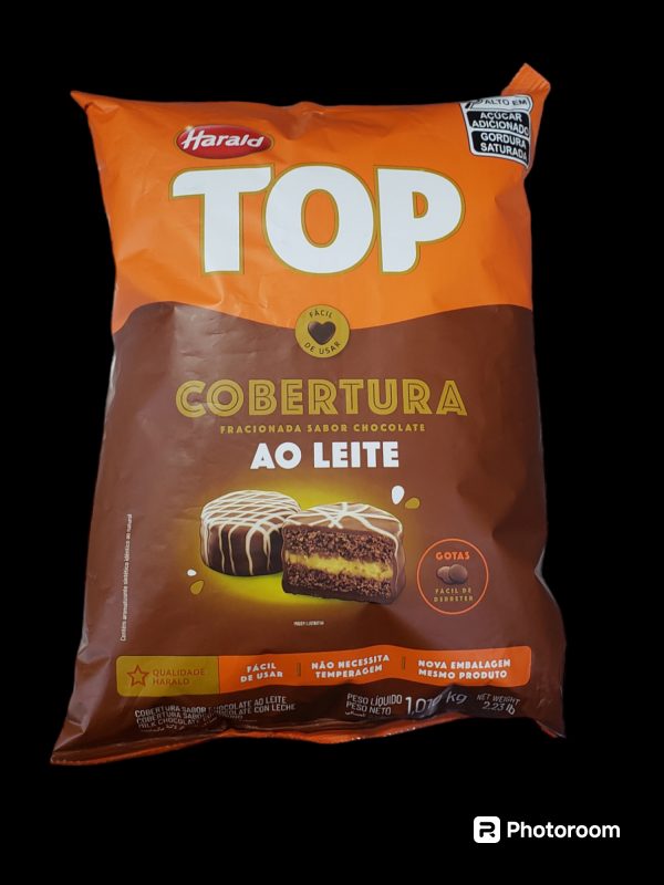 CHOCOLATE HARALD LECHE 1KG CAJA X10