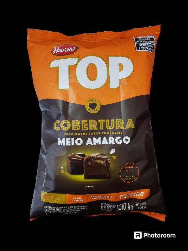 CHOCOLATE HARALD SEMIAMARGO 1KG CAJA X10
