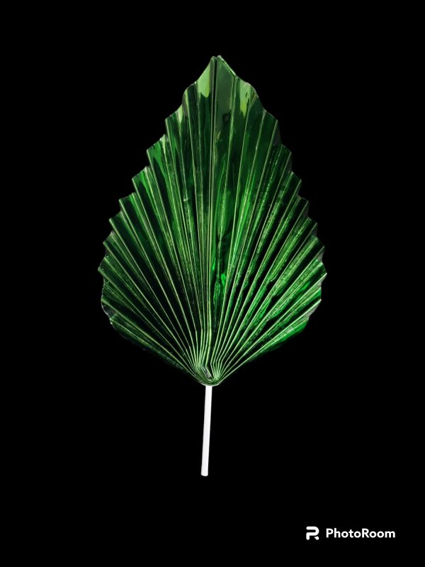 HOJA VERDE ABANICO