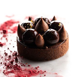 TARTALETA SABLE CHOCOLATE  7CM X 10 UND