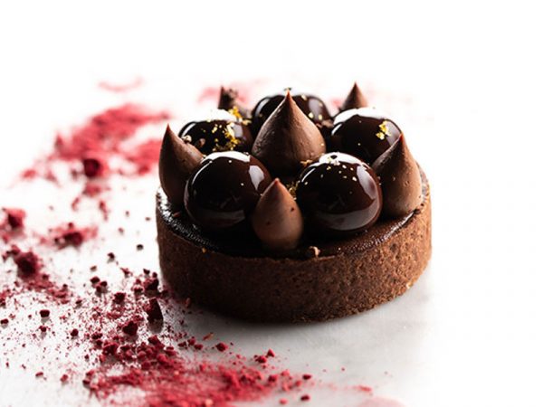 TARTALETA SABLE CHOCOLATE  7CM X 10 UND
