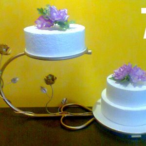 PEDESTAL ROSA X 2