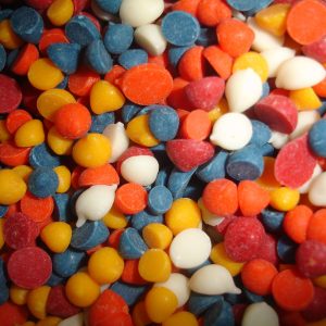 CHOCOCHIPS DE COLORES 100GR
