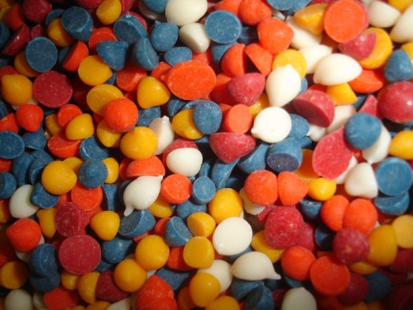 CHOCOCHIPS DE COLORES 100GR
