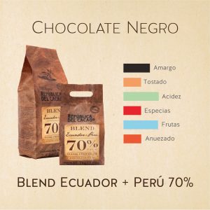 CHOCOLATE NEGR 70% 250 G