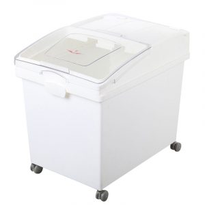 CONTENEDOR PLASTICO 51X36X42CM 45L RUEDAS