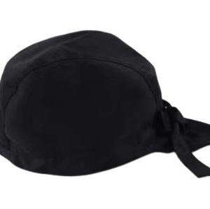 GORRO DE TELA NEGRO