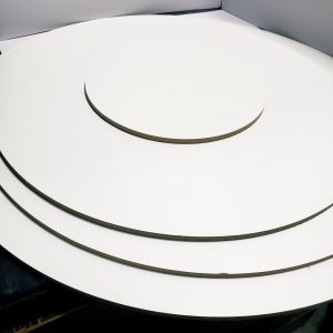 BASE MADERA BLANCA 30CM RED