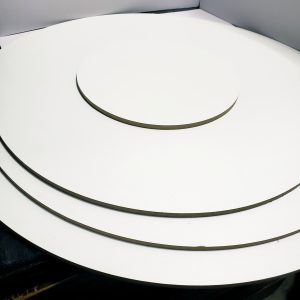 BASE MADERA BLANCA 35CM RED