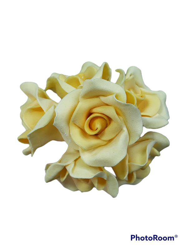 ROSA X 6 AMARILLO FUERTE