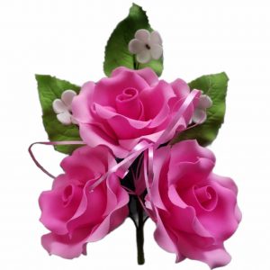3 HOJAS RAMO LARGO FUCSIA