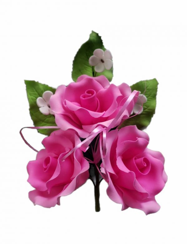 3 HOJAS RAMO LARGO FUCSIA
