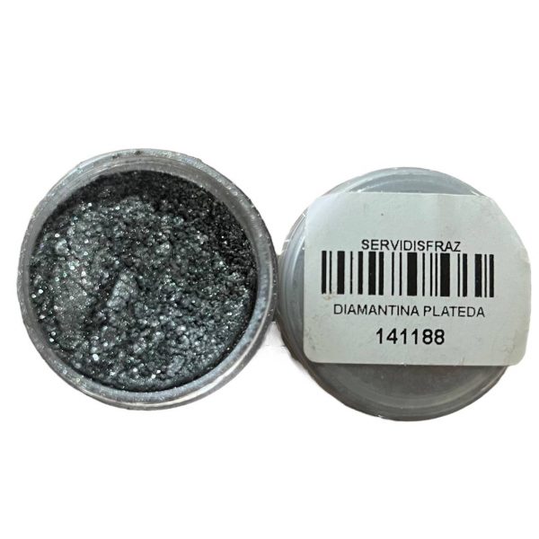 DIAMANTINA PLATEADA 250GR