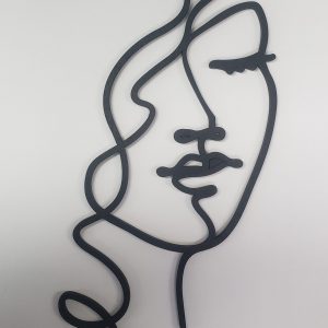 TOPPER SILUETA DE MUJER