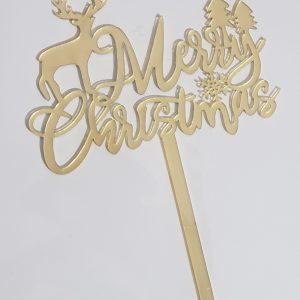 TOPPER MERRY CHRISTMAS