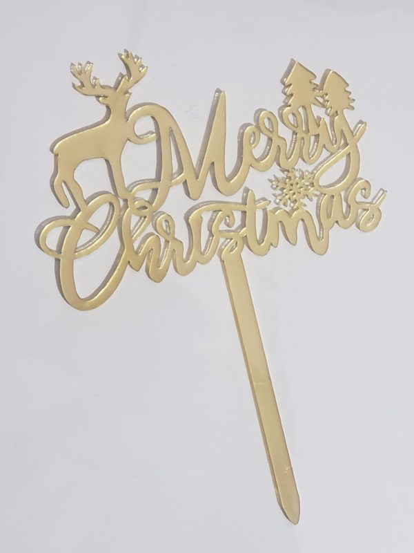 TOPPER MERRY CHRISTMAS