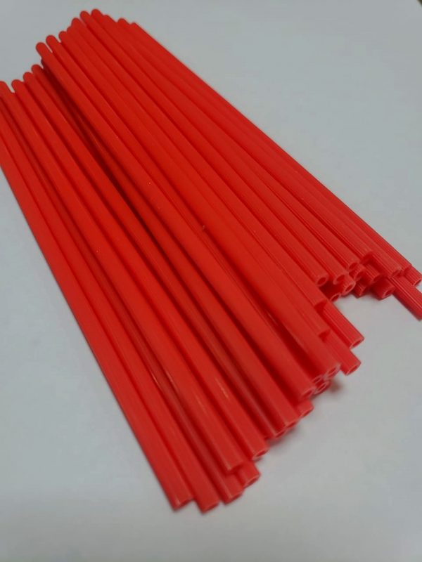 PALOS DE CHUP. GR ROJO 15CM