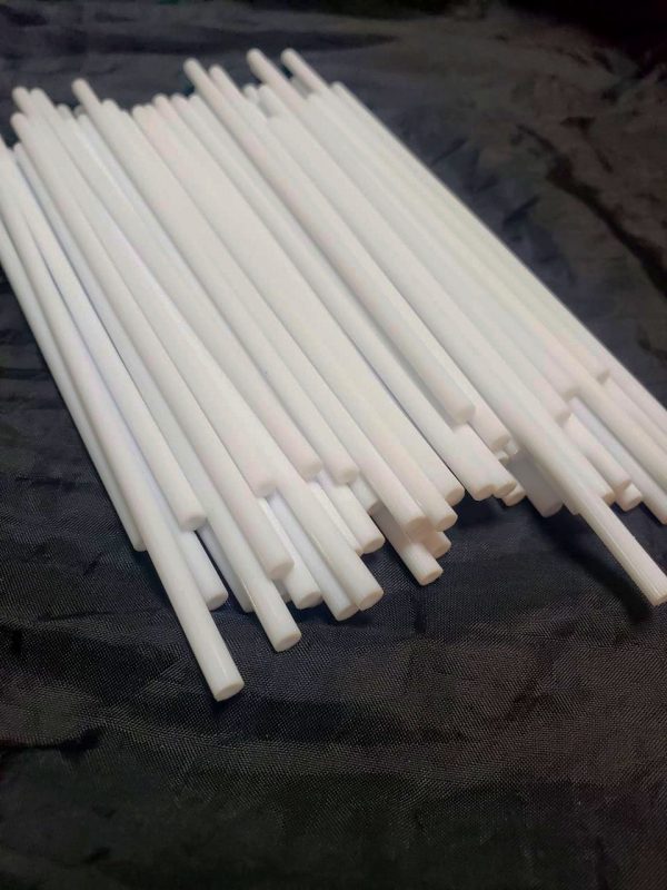 PALOS DE CHUPETE BLANCO 9CM