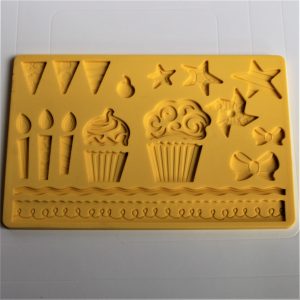 MOLDE SILICONA 1600572 CUPCAKE AMARILLO