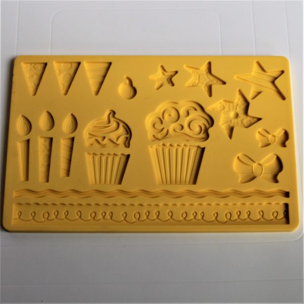 MOLDE SILICONA 1600572 CUPCAKE AMARILLO
