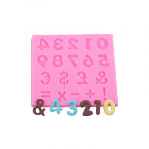 MOLDE SILICON 524 NUMEROS PEQ Y SIGNOS