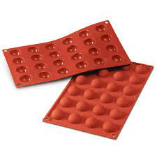 MOLDE SILICON 527 SEMI ESFERA PEQ 2.7CM