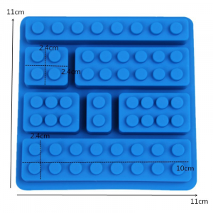 MOLDE SILICON 528 LEGOS 11X11CM