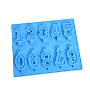MOLDE SILICON 936 NUMEROS VELAS DE CHOC