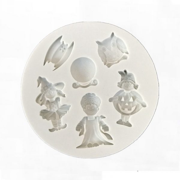 MOLDE SILICON 952 HALLOWEEN X 6
