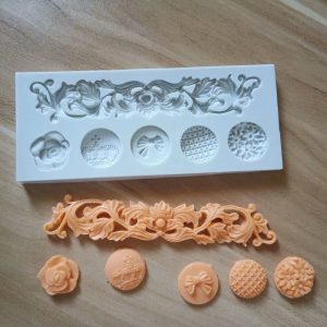 MOLDE SILICON 954 BOTONES 3 X 5